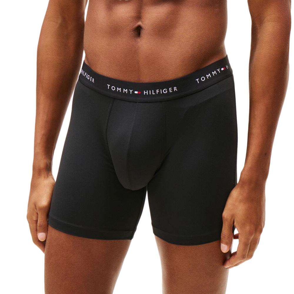 3x Boxers Noir Homme Tommy Hilfiger Brief UM0UM03618 pas cher