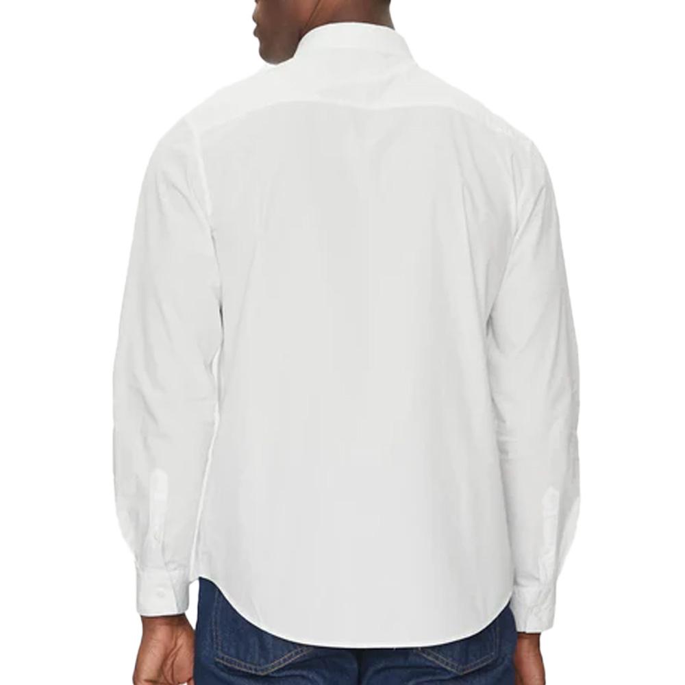 Chemise Blanche Homme Calvin Klein Jeans Poplin vue 2