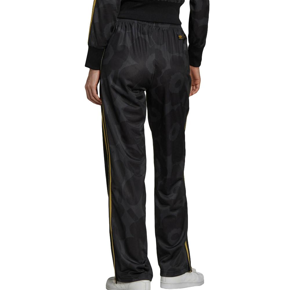 Jogging Noir Femme Adidas x Marimekko vue 2