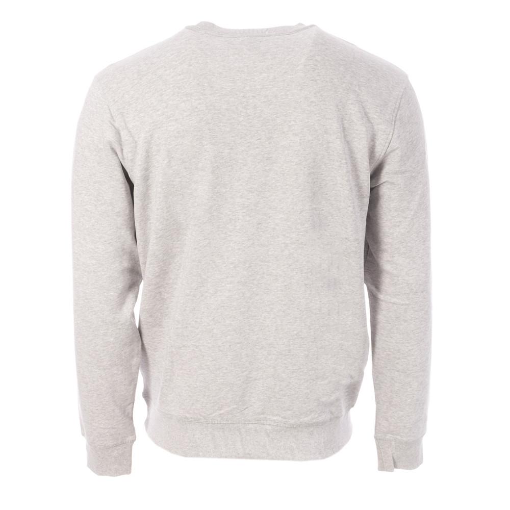 Sweat Gris Homme Guess Patch vue 2