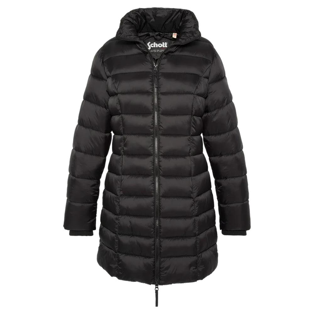 Doudoune Noire Femme Schott Lilly vue 3