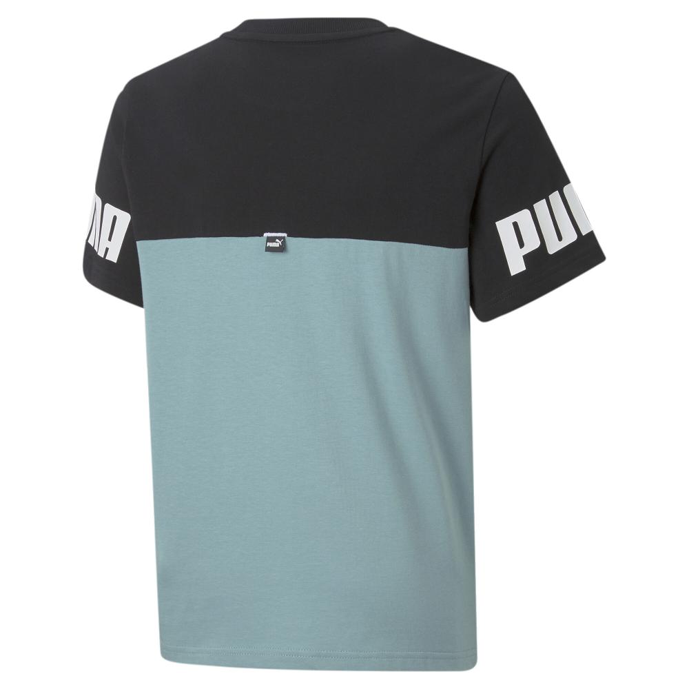 T-Shirt Vert/Noir Garçon Puma Pp Tee pas cher