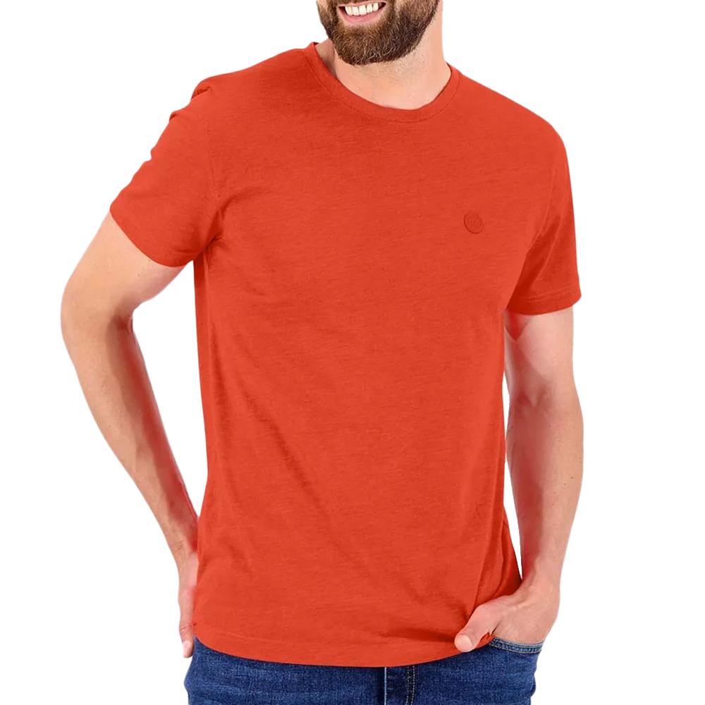 T-shirt Rouge Homme TBS PIERETEE14346 pas cher