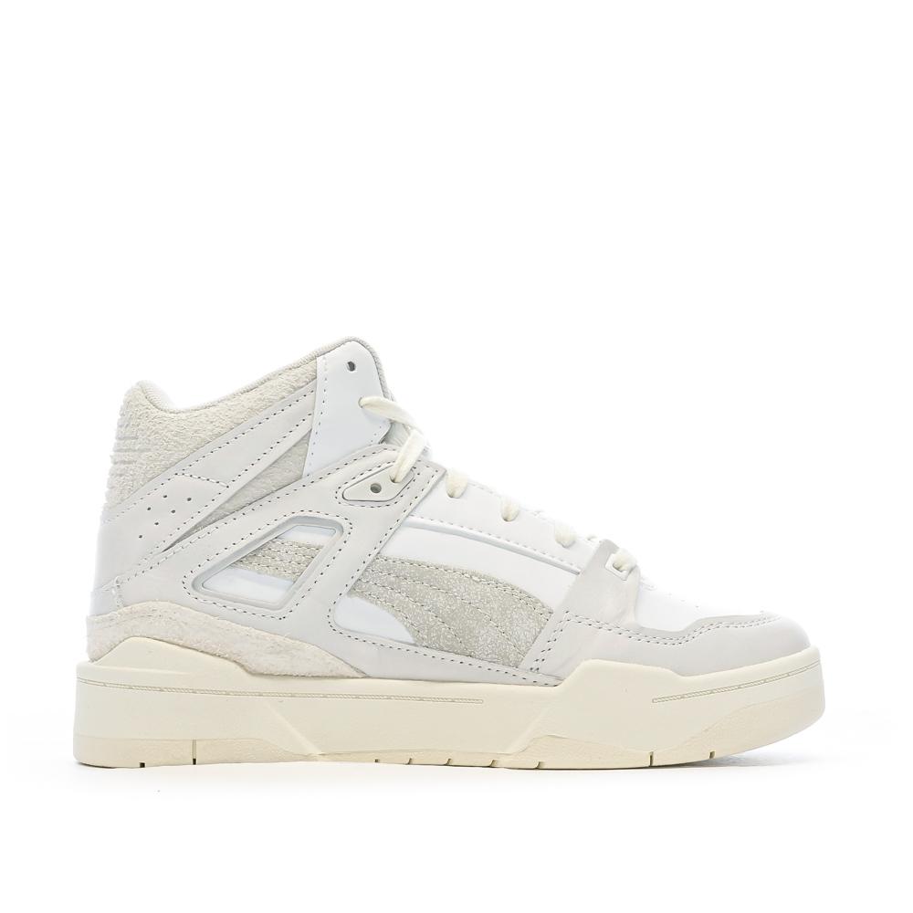 Baskets Beige/Écru Femme Puma Slipstream Mid Thrifted vue 3