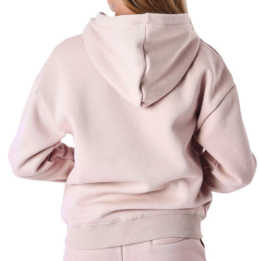 Sweat Zippé Rose Femme Project X Paris Basic Full Logo vue 2