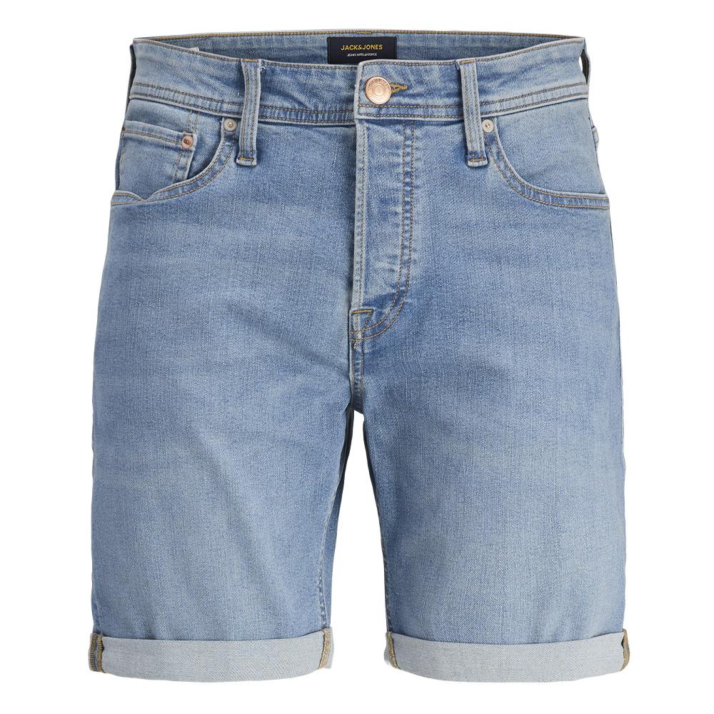 Short en Jeans Bleu Garçon Jack & Jones Rick vue 2