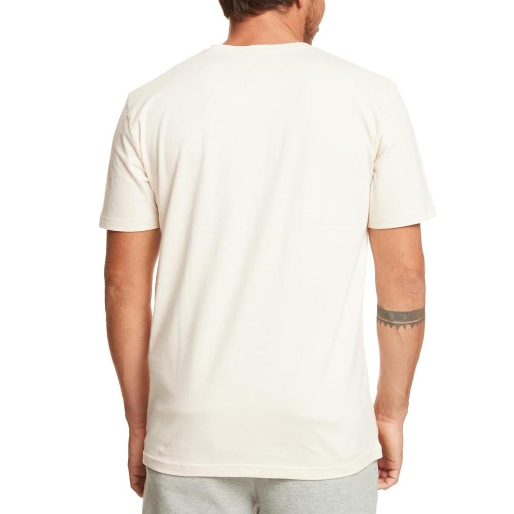 T-shirt Beige Homme Quiksilver Mountain Trip vue 2