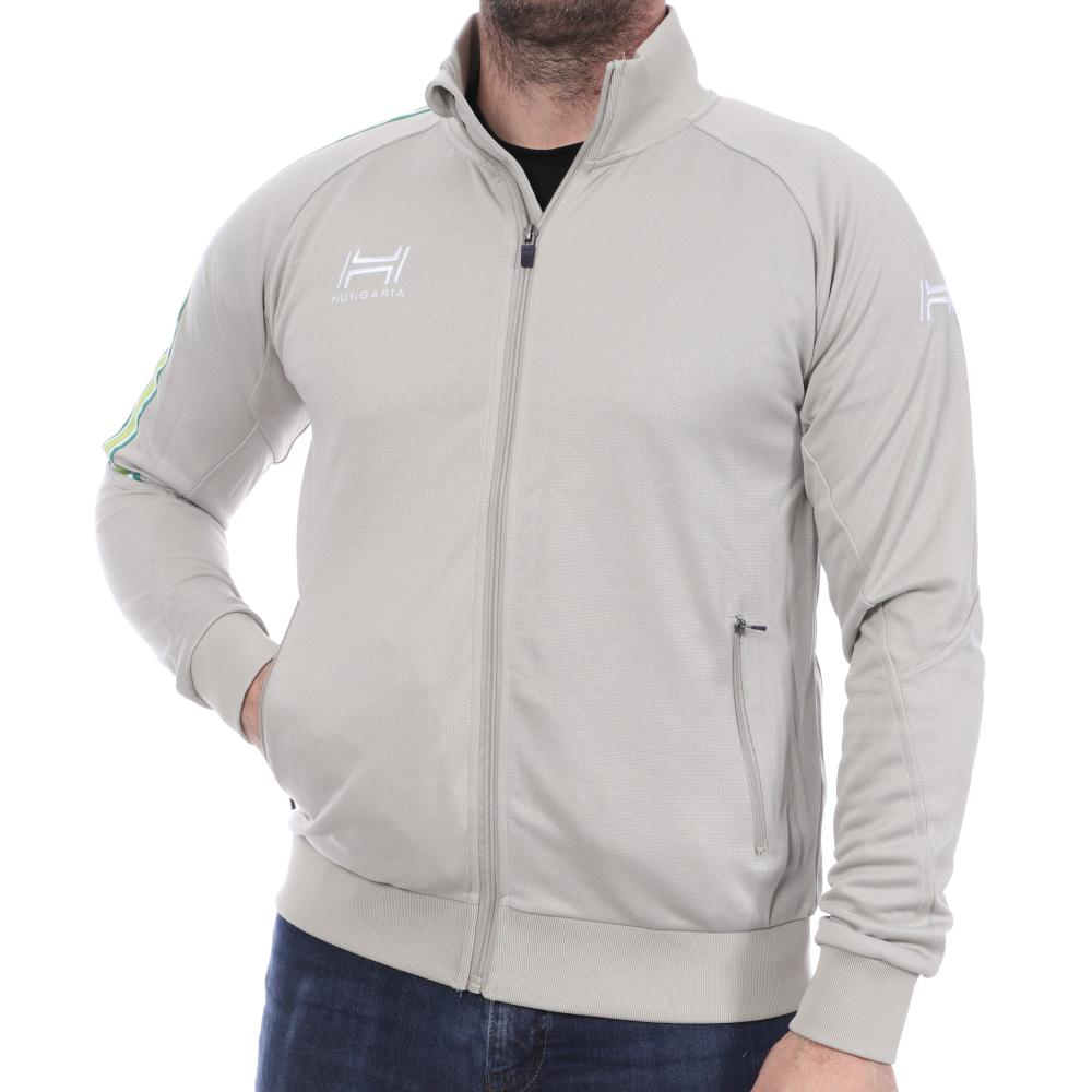 Veste gris/vert homme Hungaria Training Pro pas cher