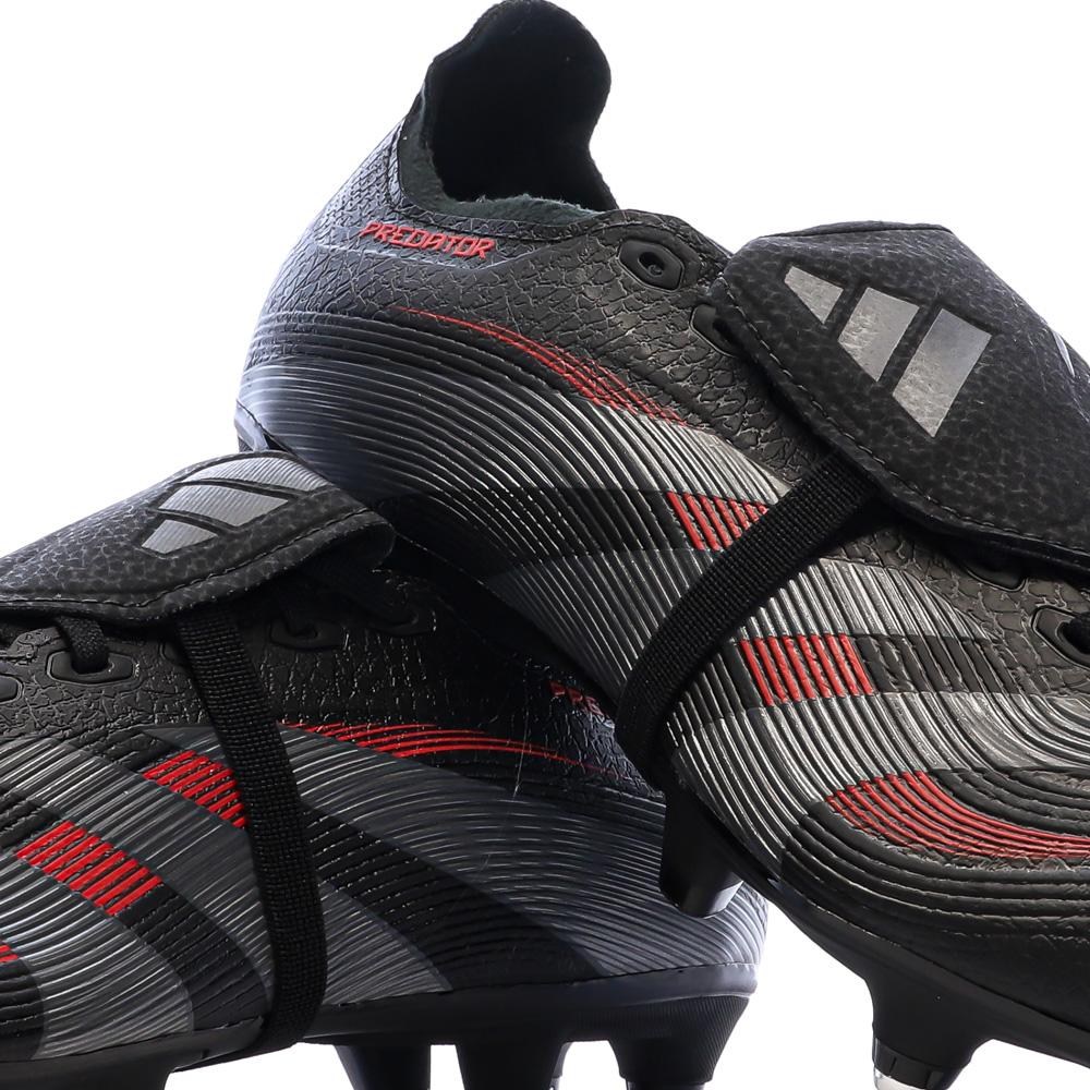 Chaussures de Football Noir Homme Adidas Predator League FT vue 7