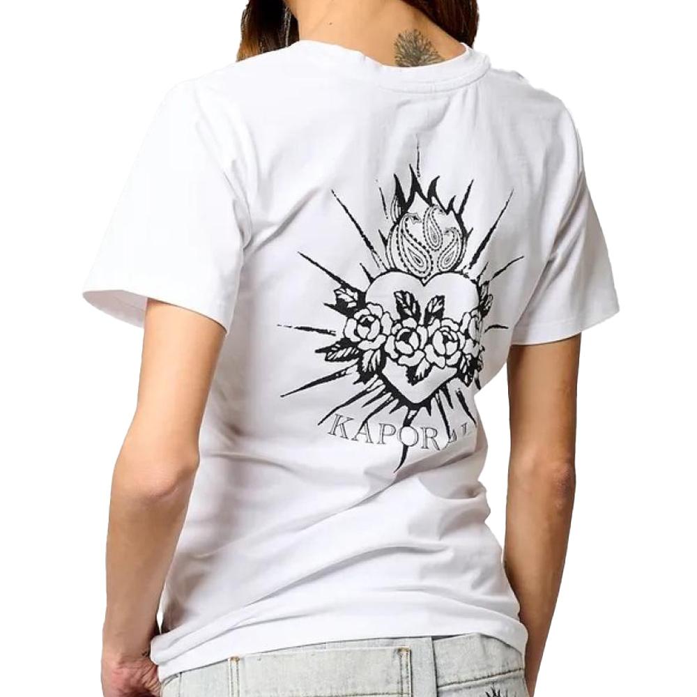 T-Shirt Blanc Femme Kaporal VALM vue 2