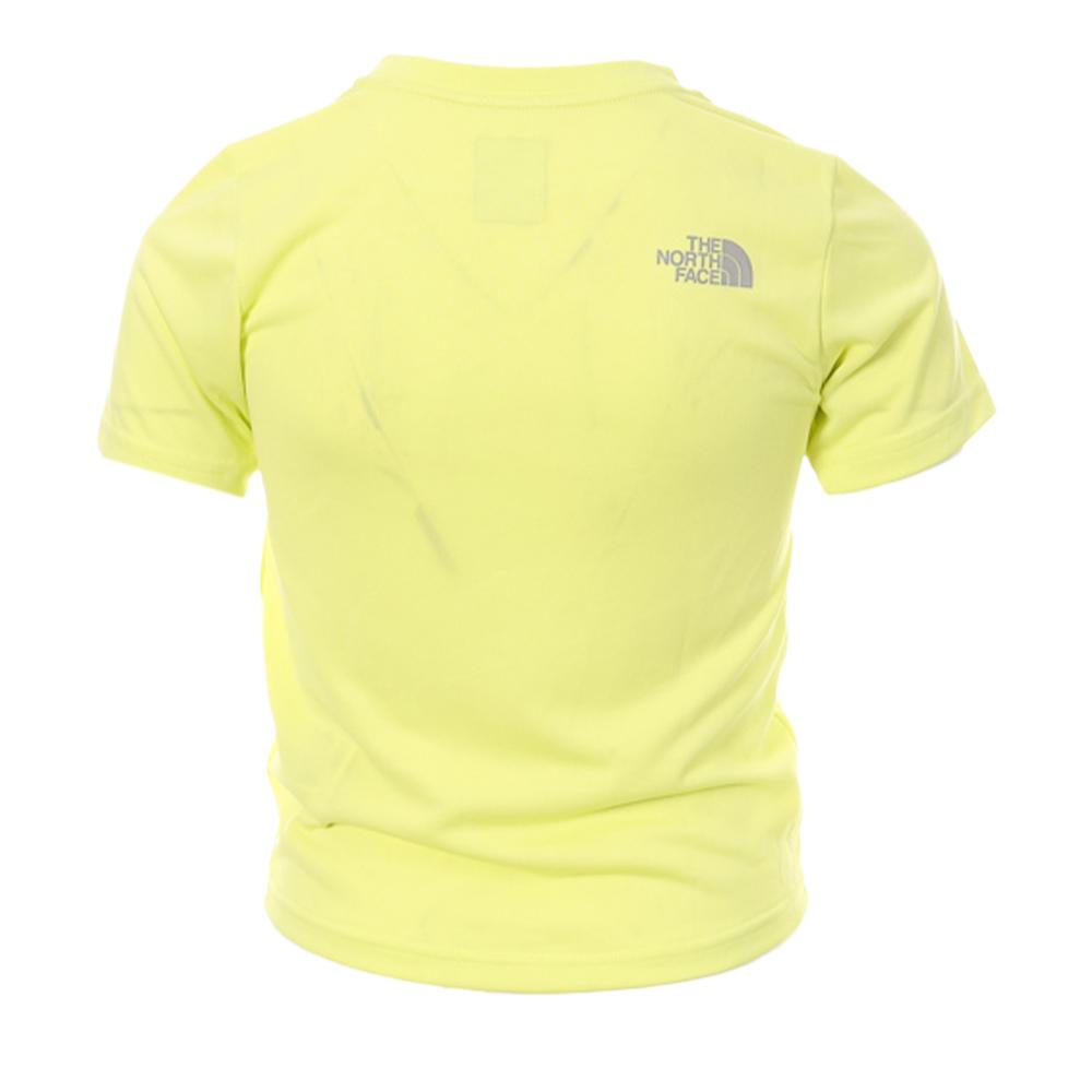 T-shirt Jaune Garçon The North Face Reaxion 2.0 vue 2