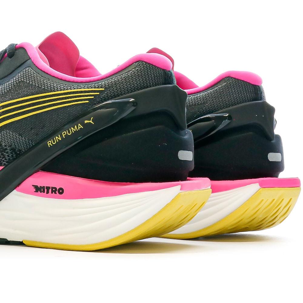 Chaussures de Running Noire/Rose Femme Puma Run Xx Nitro vue 7