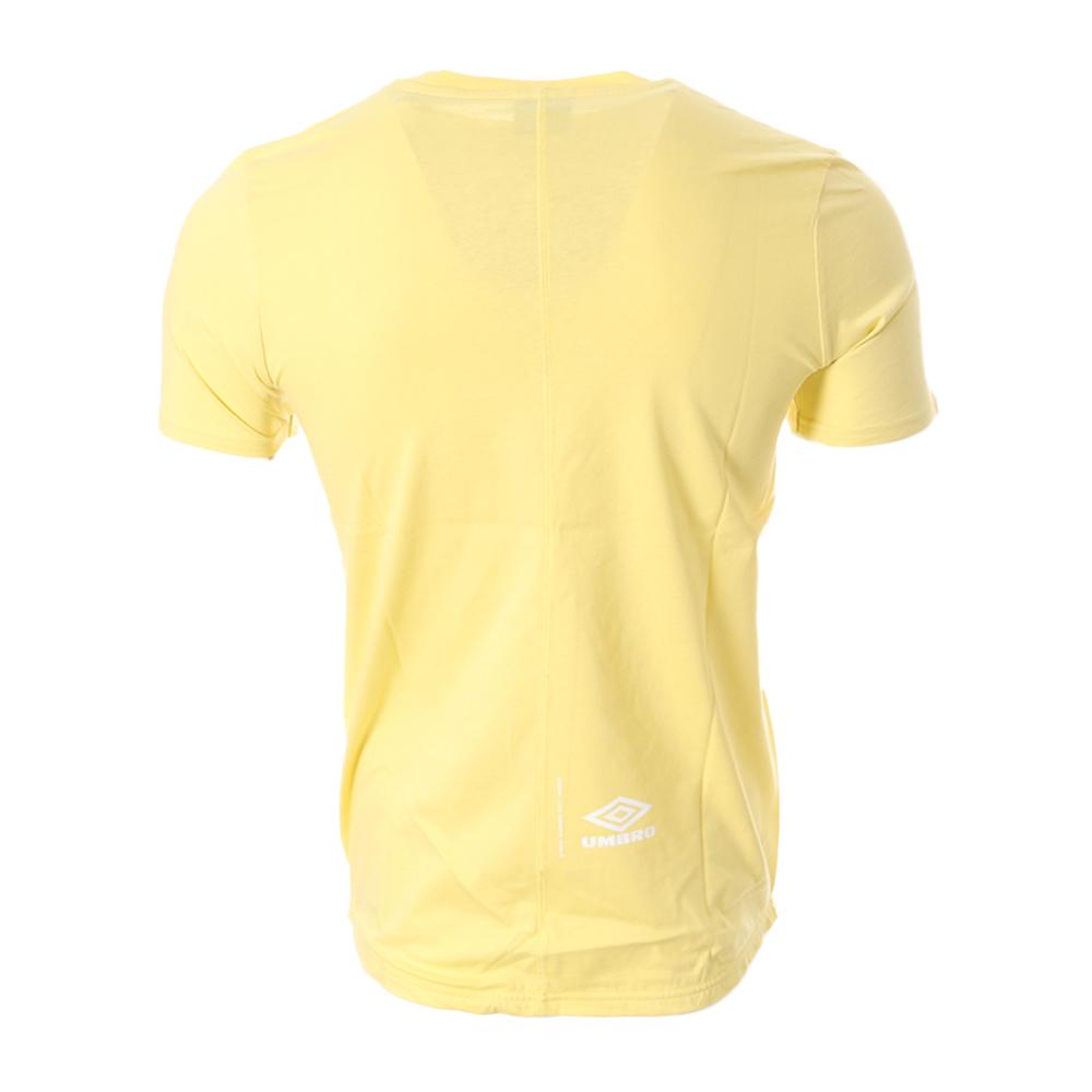 T-shirt Jaune Homme Umbro Mid Tee vue 2
