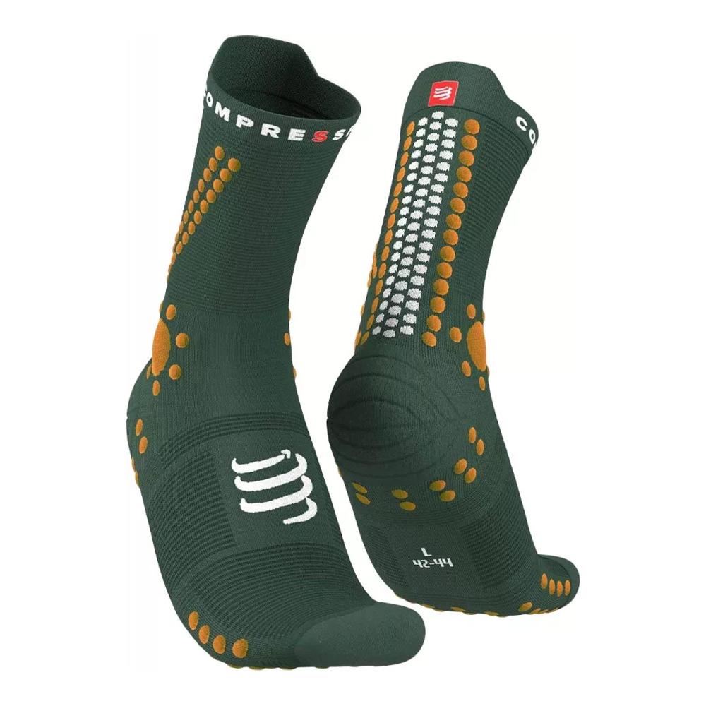 Chaussettes Vert Foncé Homme Compressport XU00048B pas cher