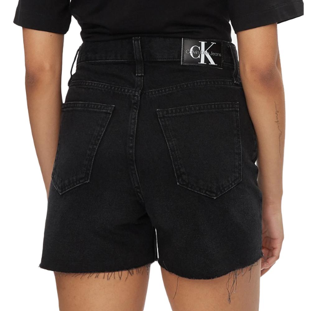 Short Mom Noir Femme Calvin Klein Jeans J20J222812 vue 2