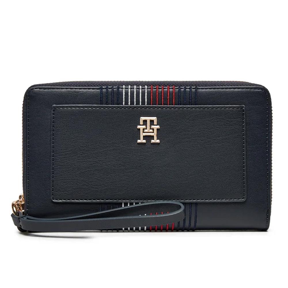 Portefeuille Marine Femme Tommy Hilfiger Distinct pas cher