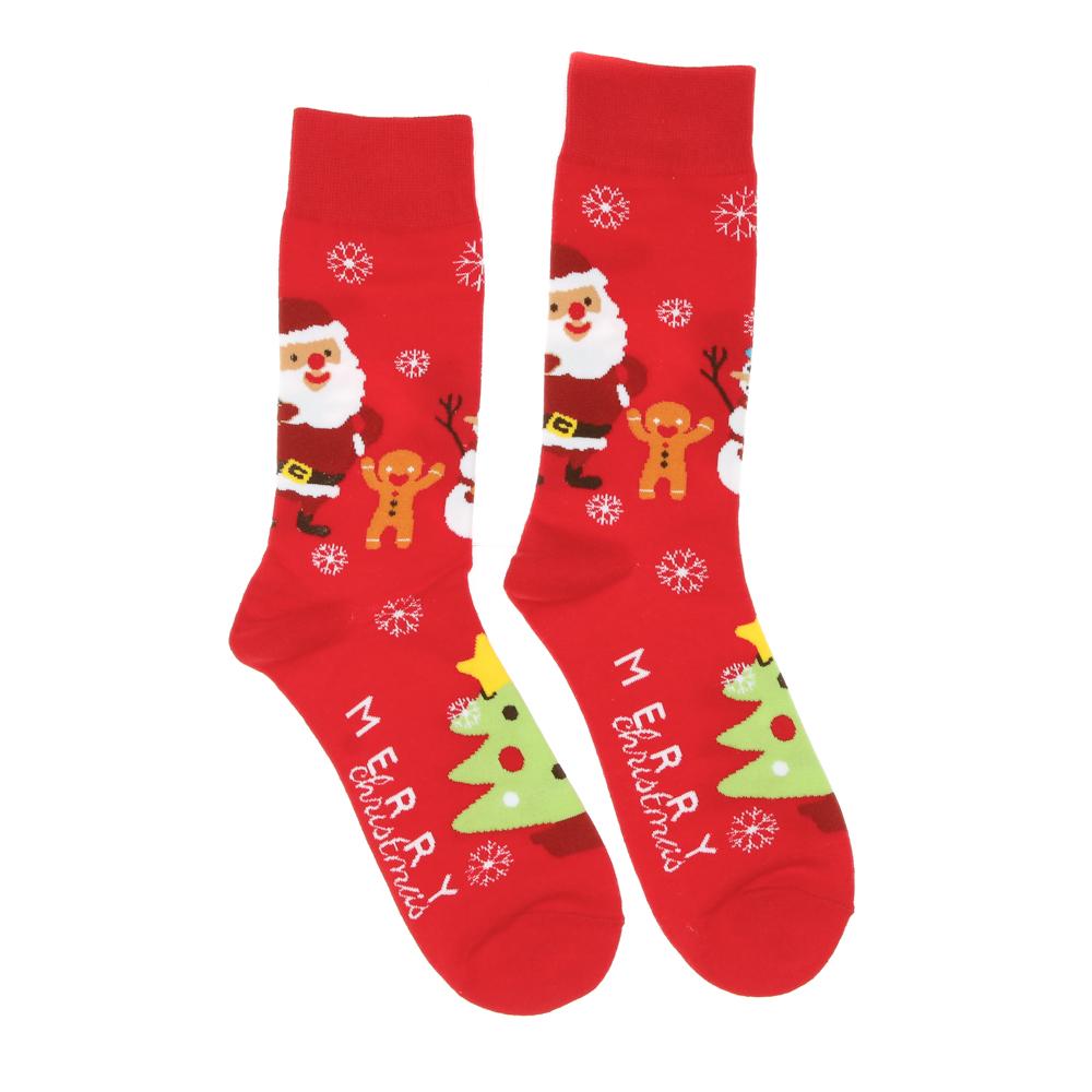 Chaussettes Rouges Mixte Stella Green Père Noël pas cher