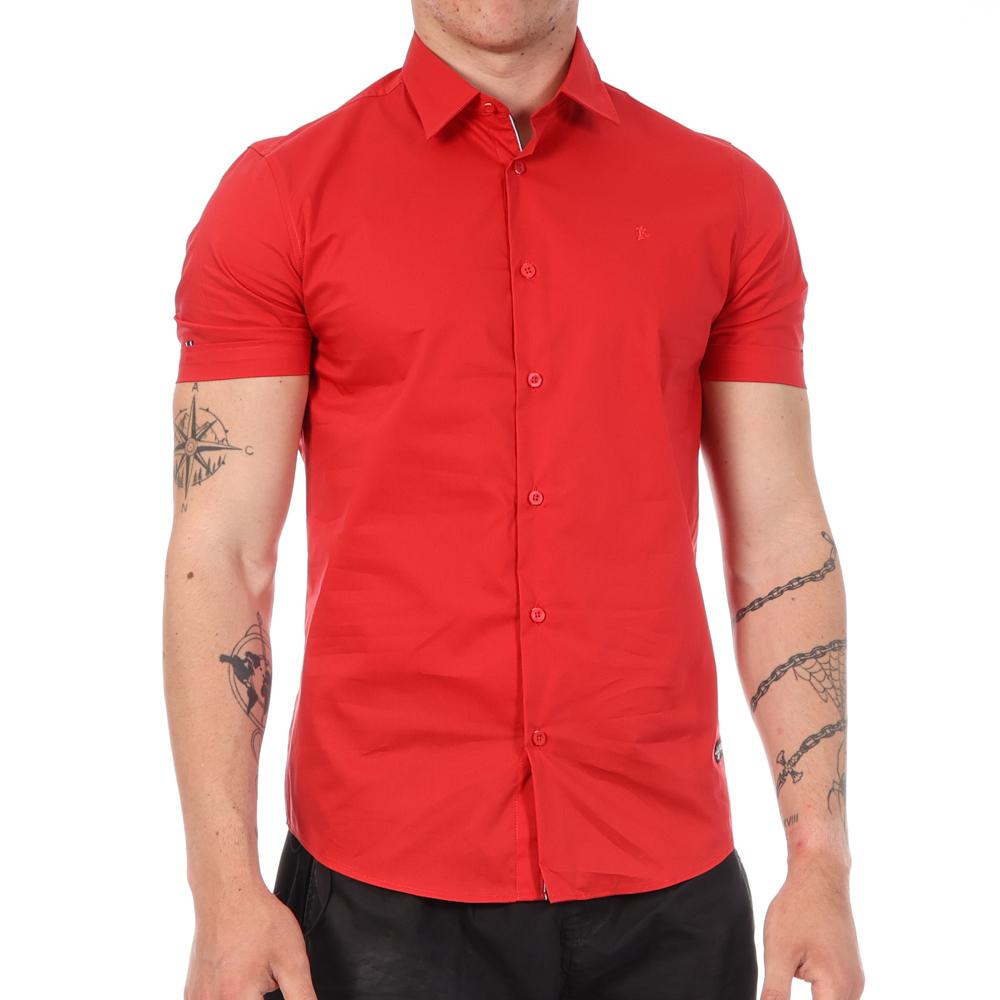 Chemise Rouge Homme Kaporal Kourama pas cher