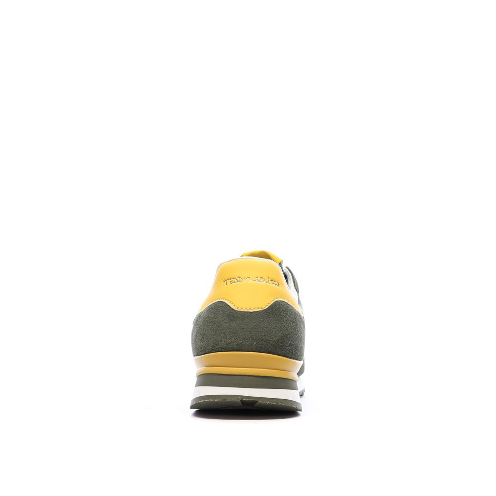 Baskets Kaki/Jaune Homme Teddy Smith 120667 vue 3