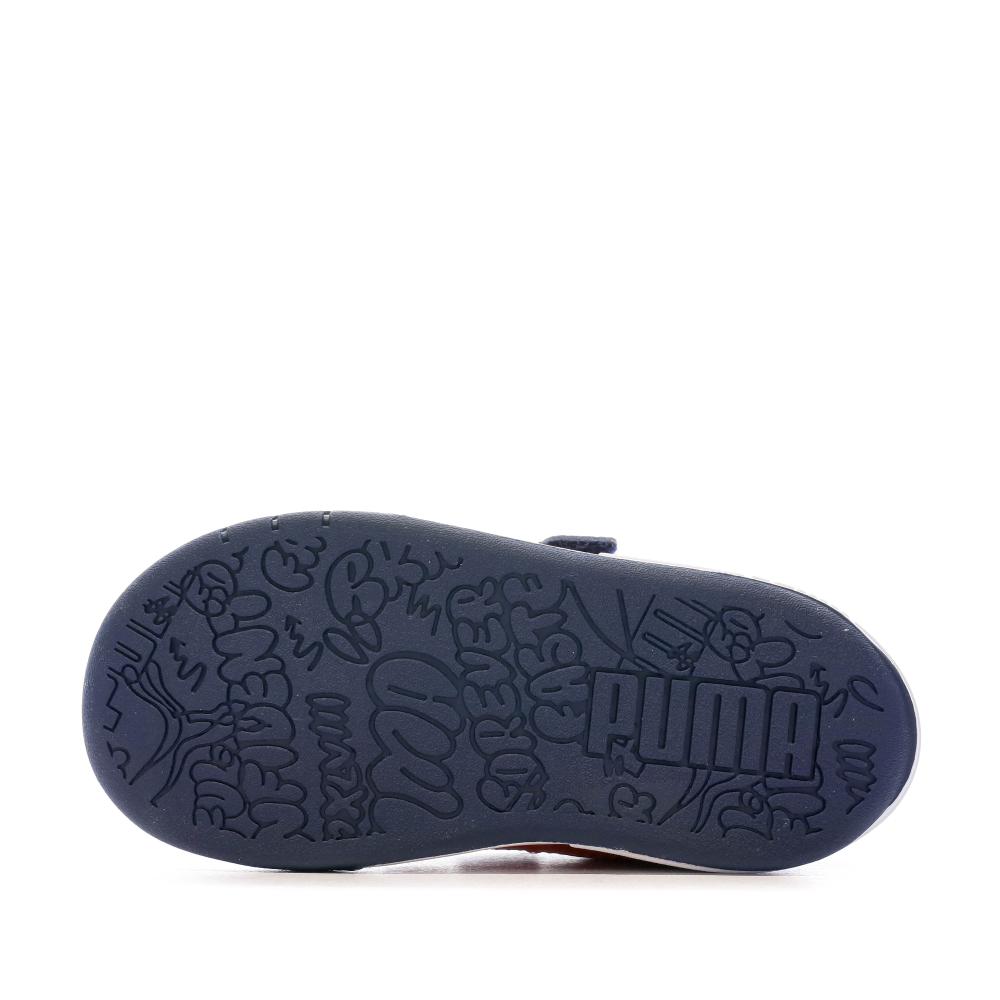 Baskets Marine Garçon Bébé Puma Multiflex vue 5