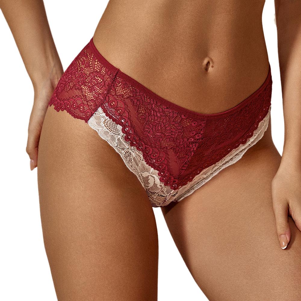 Tanga Rouge Femme Les Petites Bombes Lola vue 2