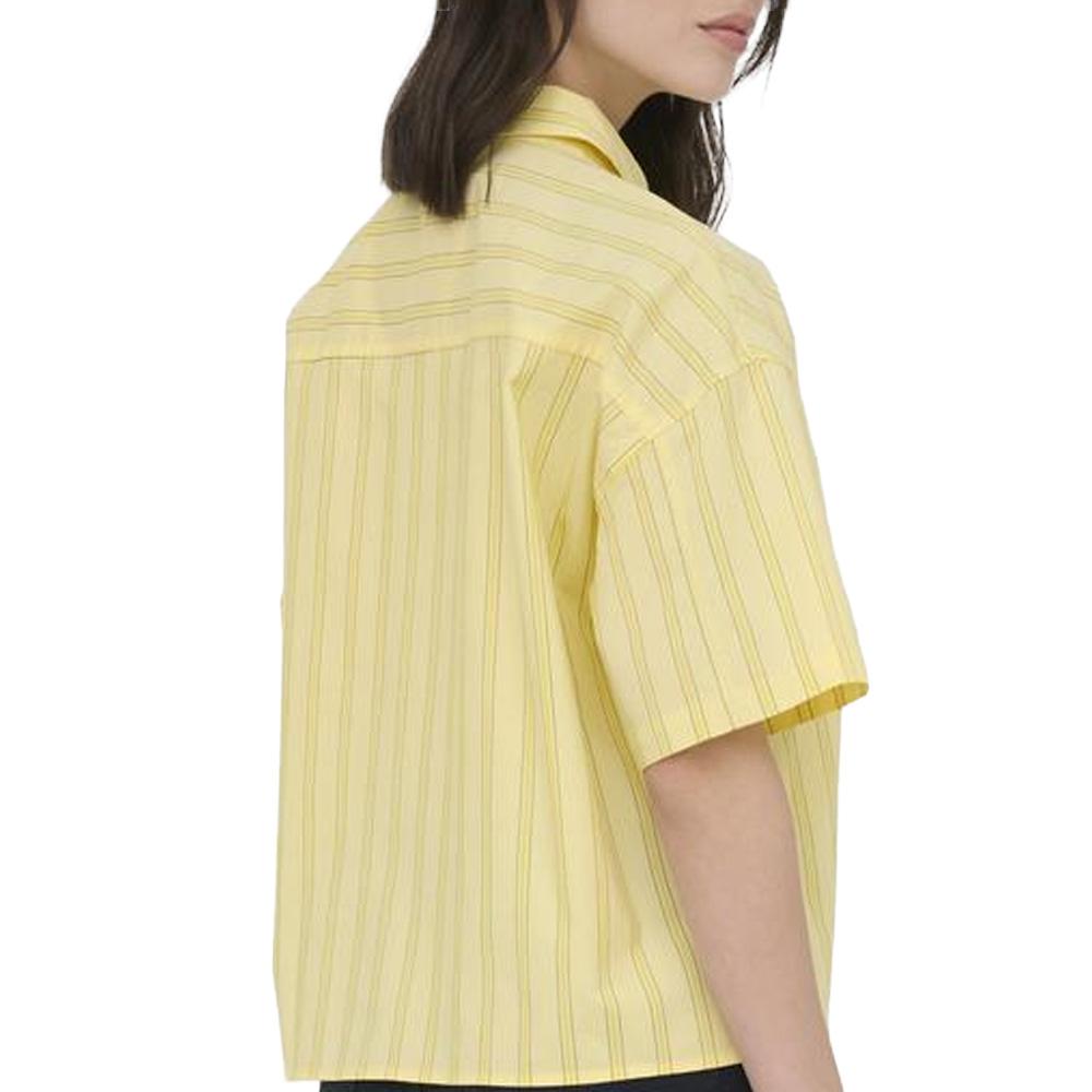 Chemise Jaune Femme JDY Mio vue 2