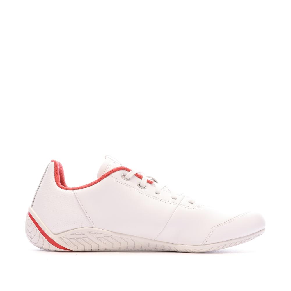 Baskets Blanches Homme Puma Ferrari 04 vue 2