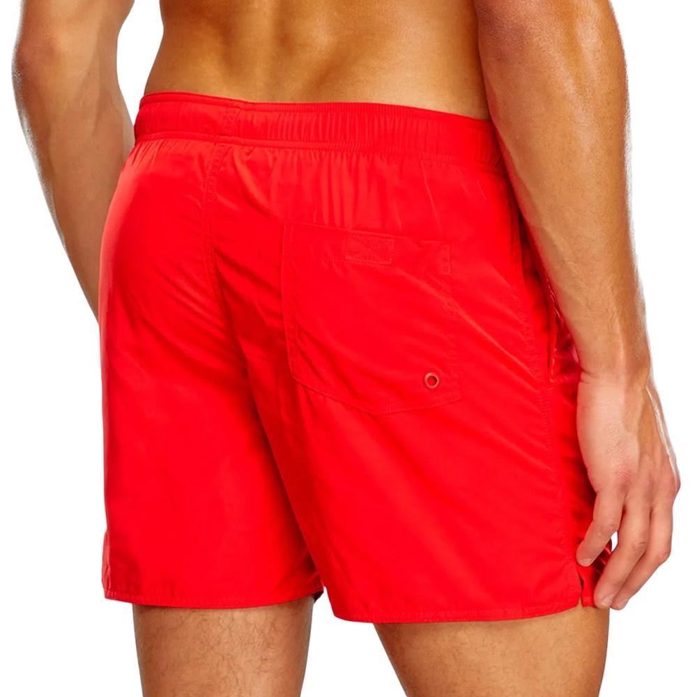 Short de bain Rouge/Blanc Homme Diesel Nico vue 2