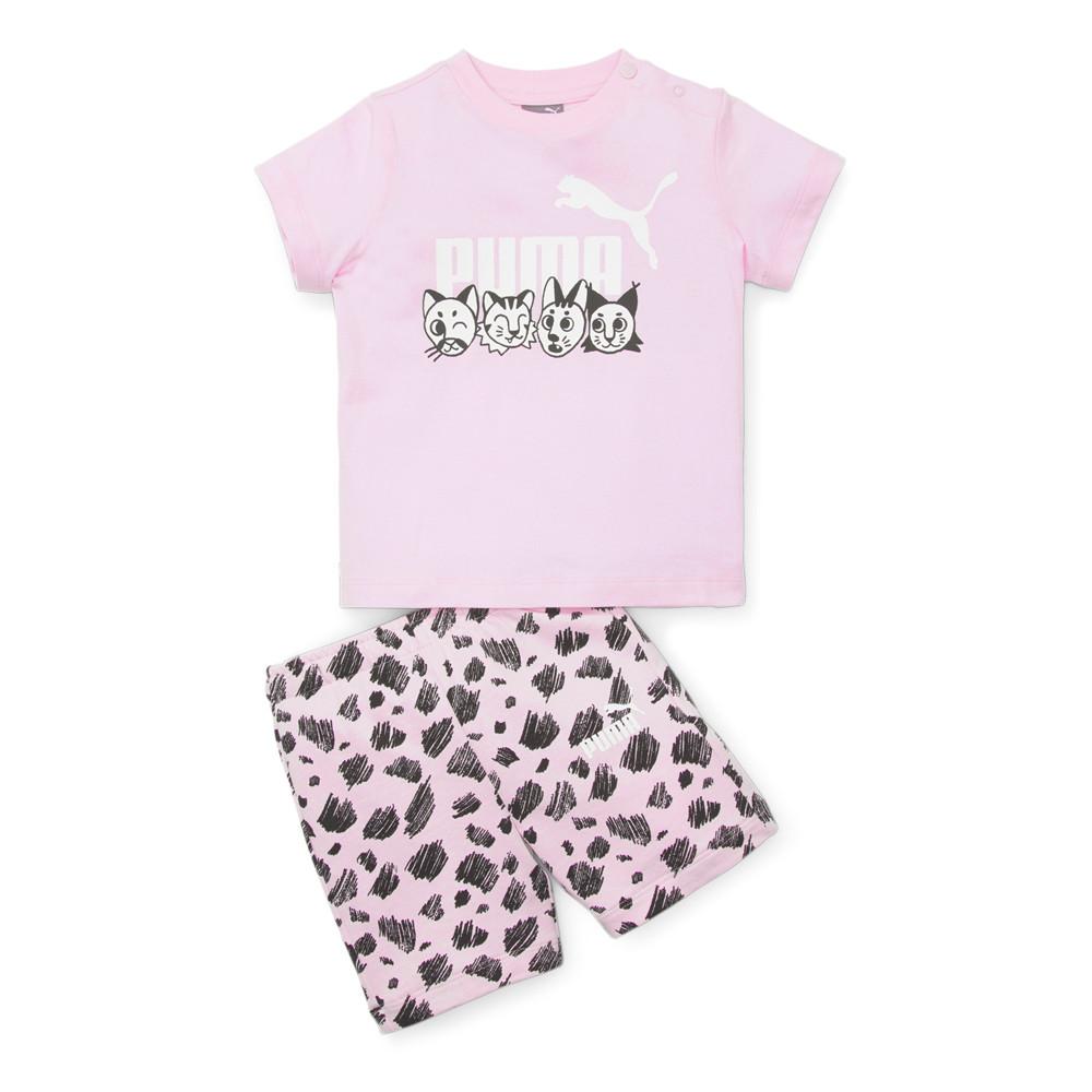 Ensemble Rose Fille Puma Mates Set pas cher