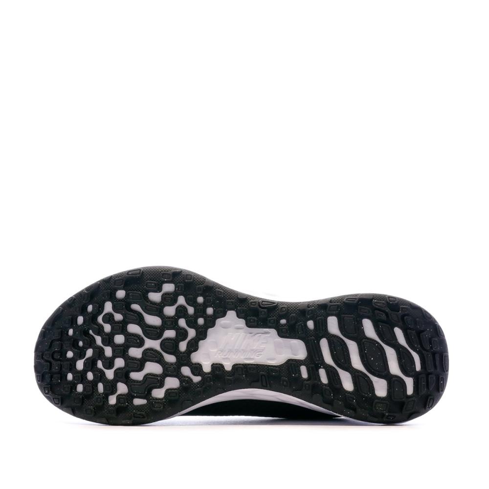 Chaussures de running Noires/Rouge Femme Nike Revolution 6 vue 5