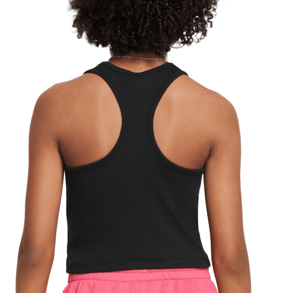 Débardeur Noir Fille Nike Nsw vue 2