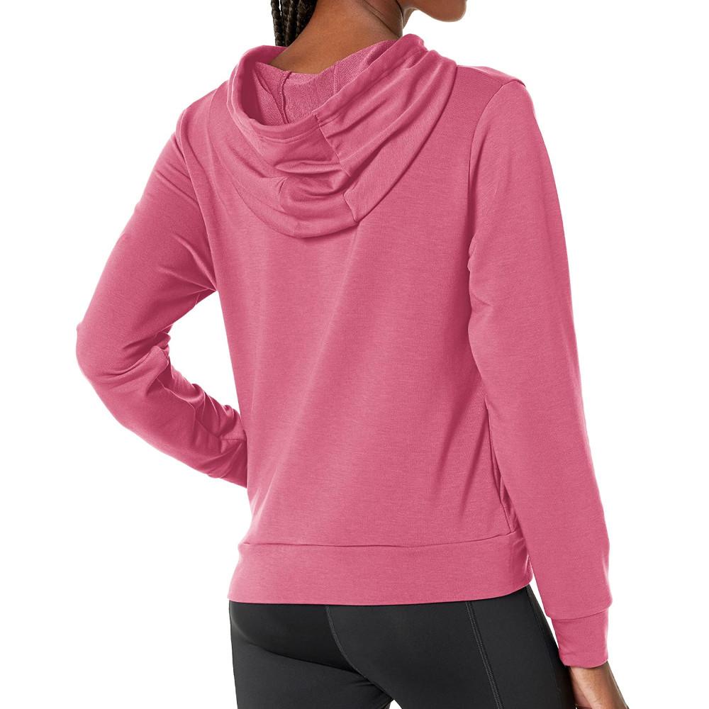 Sweat à Capuche Rose Femme Under Armour Rival Terry vue 2
