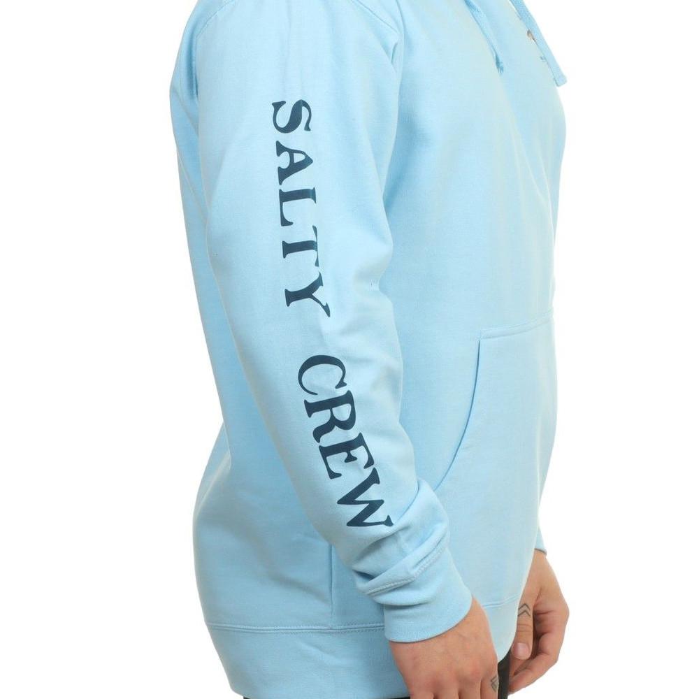 Sweat à Capuche Bleu Homme Salty Crew Bruce Hood vue 4