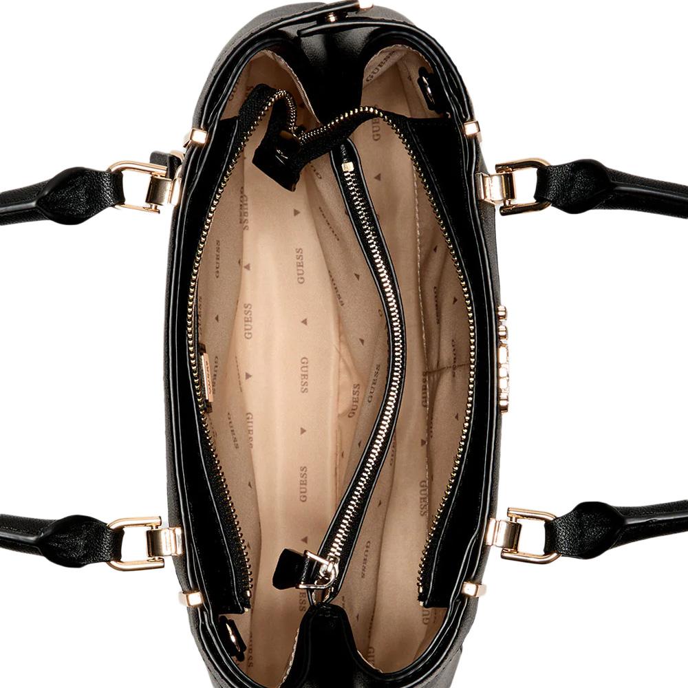 Sac à Bandoulière Noir Femme Noir Guess Anadela vue 3