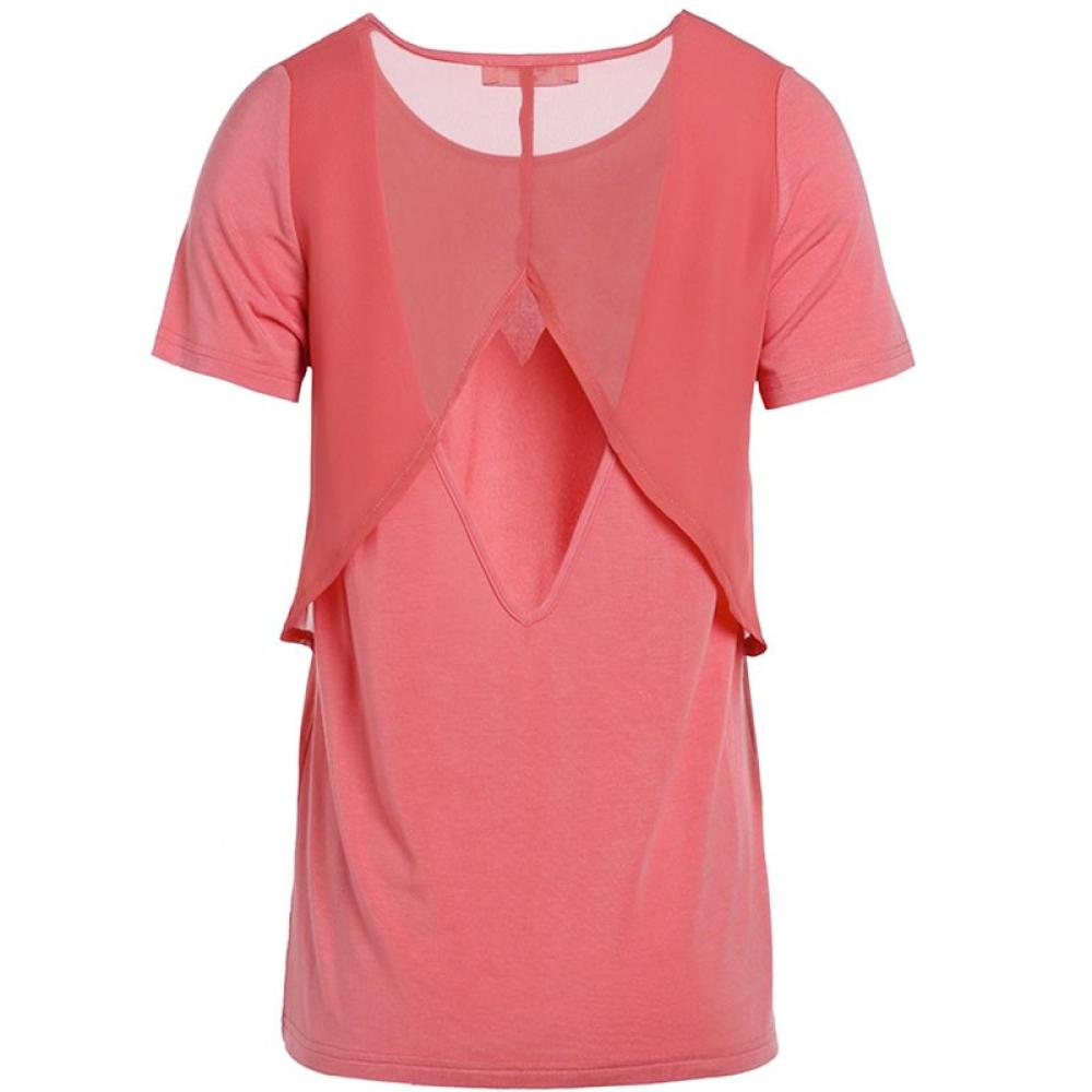 T-shirt Corail Femme Teddy Smith TIARA vue 2