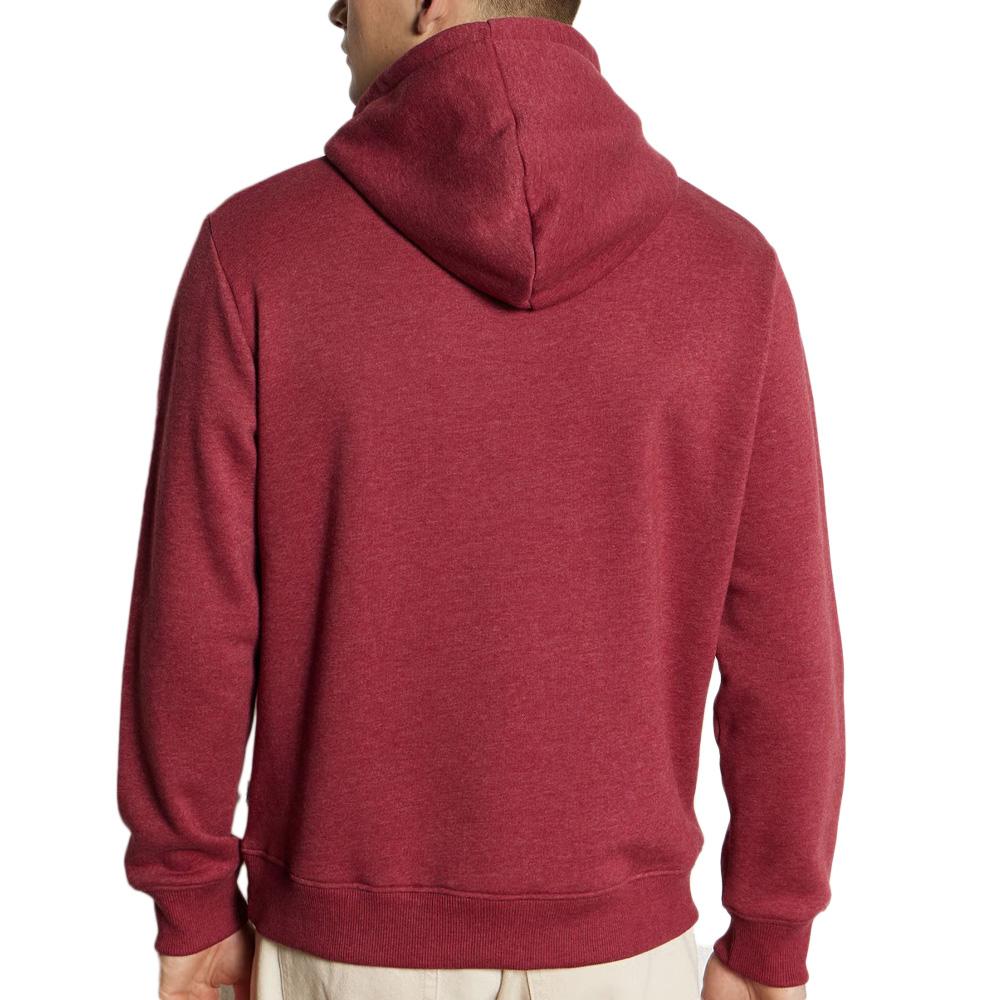Sweat à Capuche Bordeaux Homme Pepe jeans Hoodie vue 2