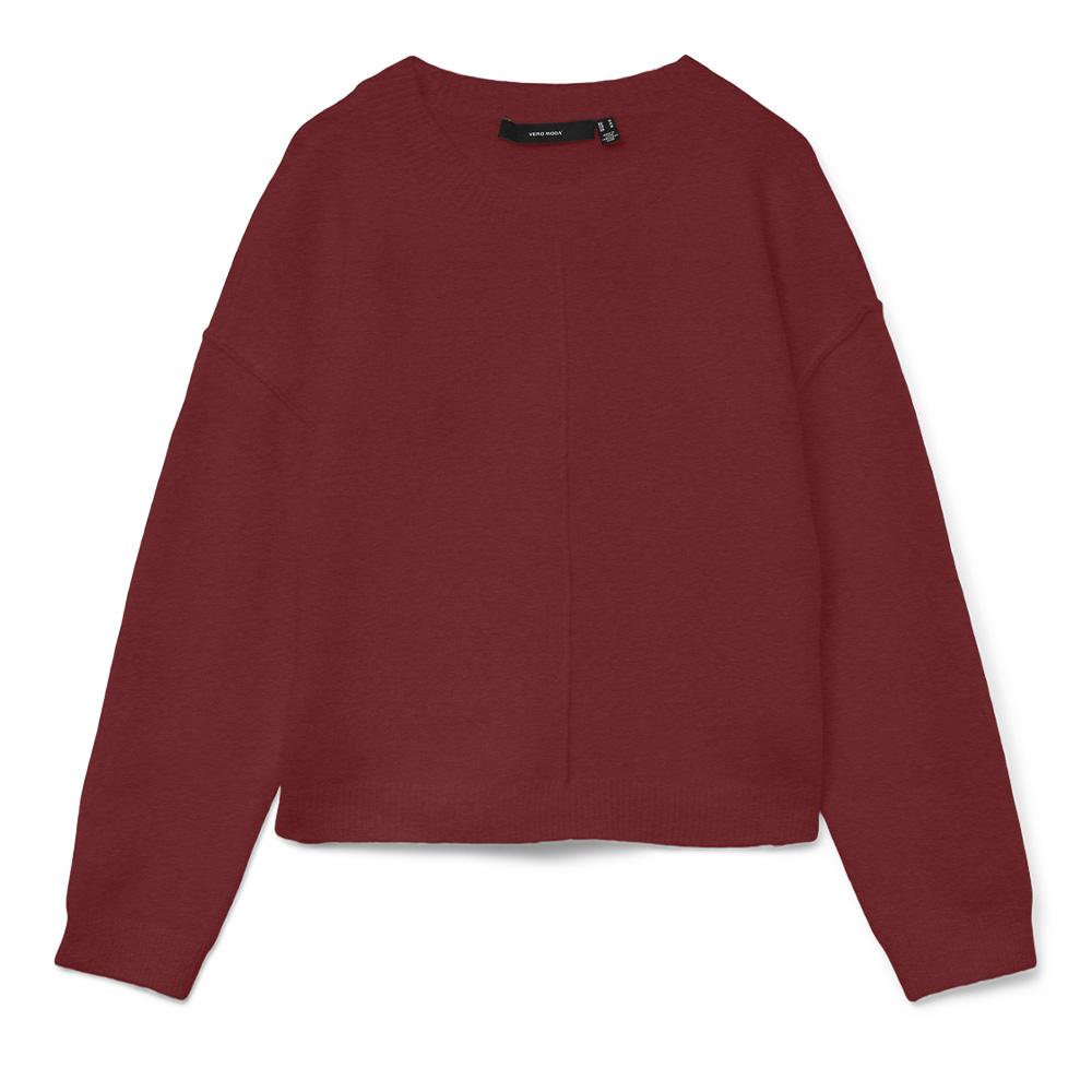 Pull Bordeaux Femme Vero Moda Besti pas cher