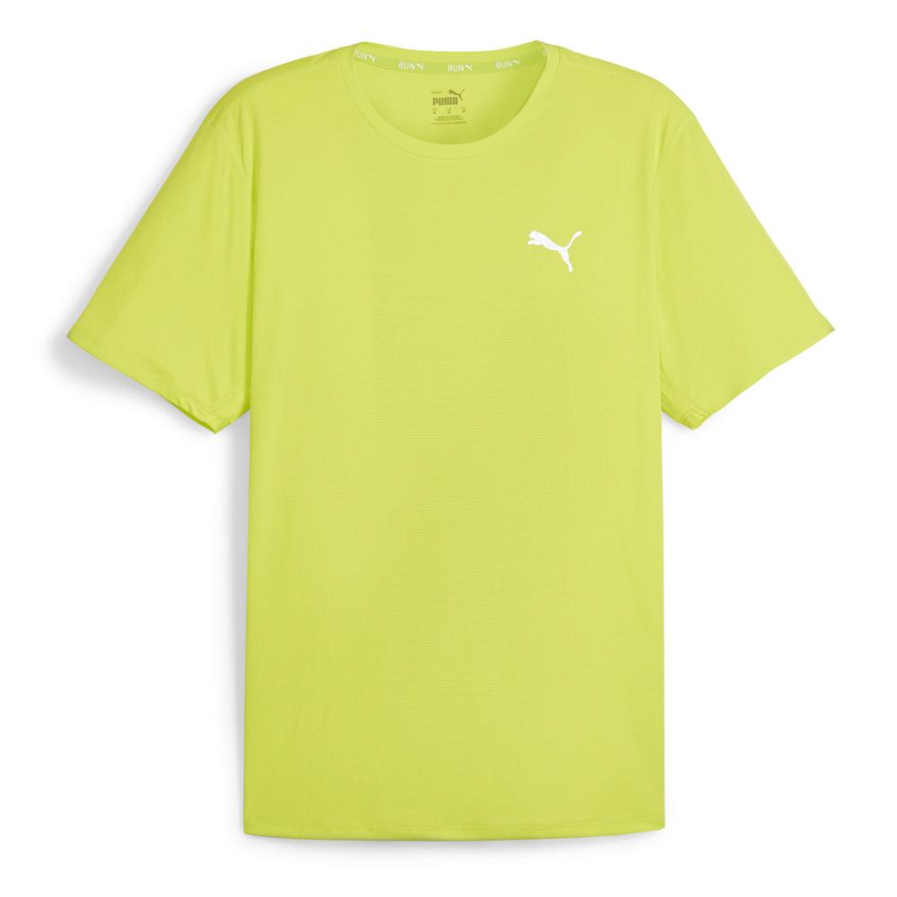 Maillot de Sport Vert Fluo Homme Puma Run Favorite Velocity pas cher