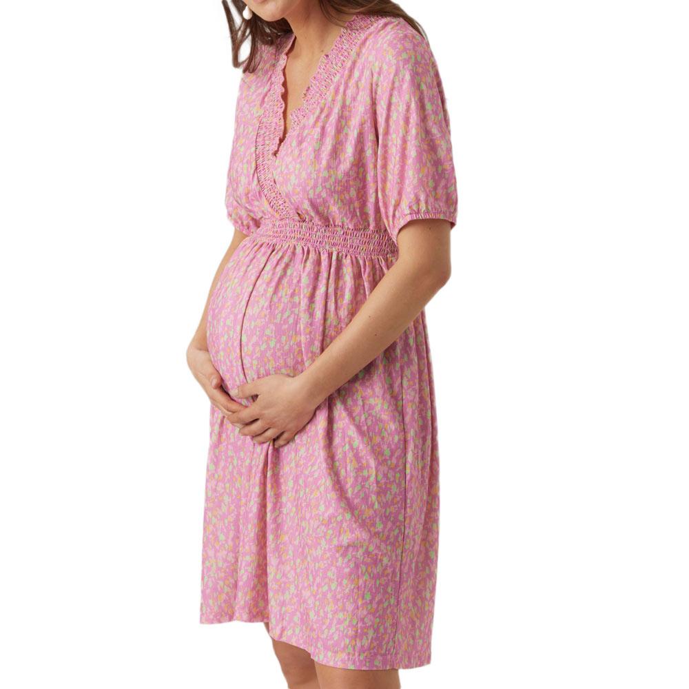 Robe de Grossesse Rose Femme Mamalicious 20017991 pas cher