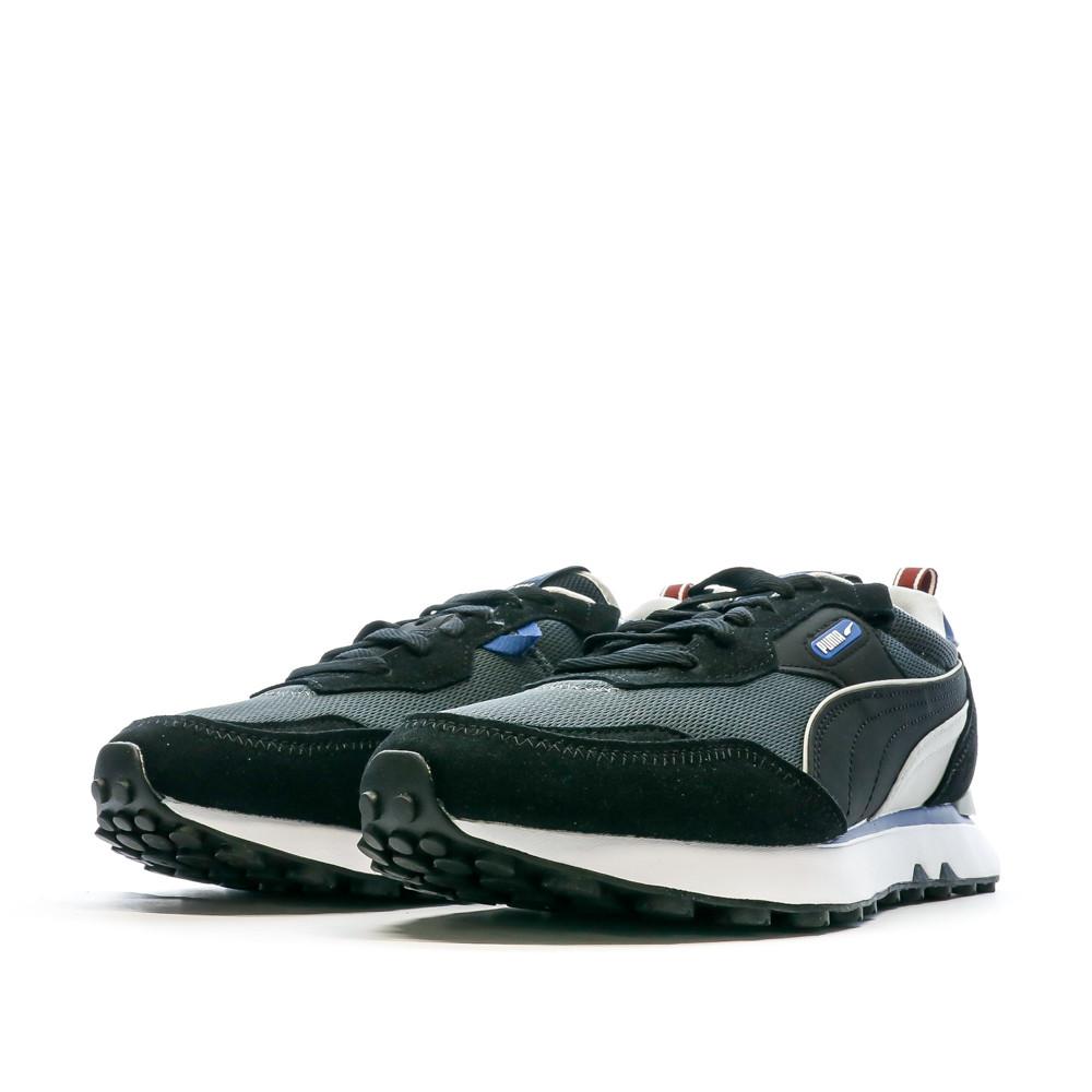 Baskets Noir/Gris Homme Puma Rider League vue 6