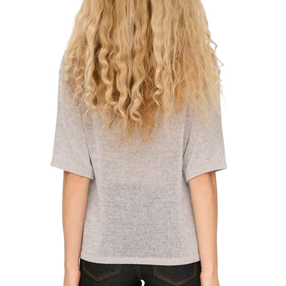 Pull Beige Femme JDY Shine vue 2