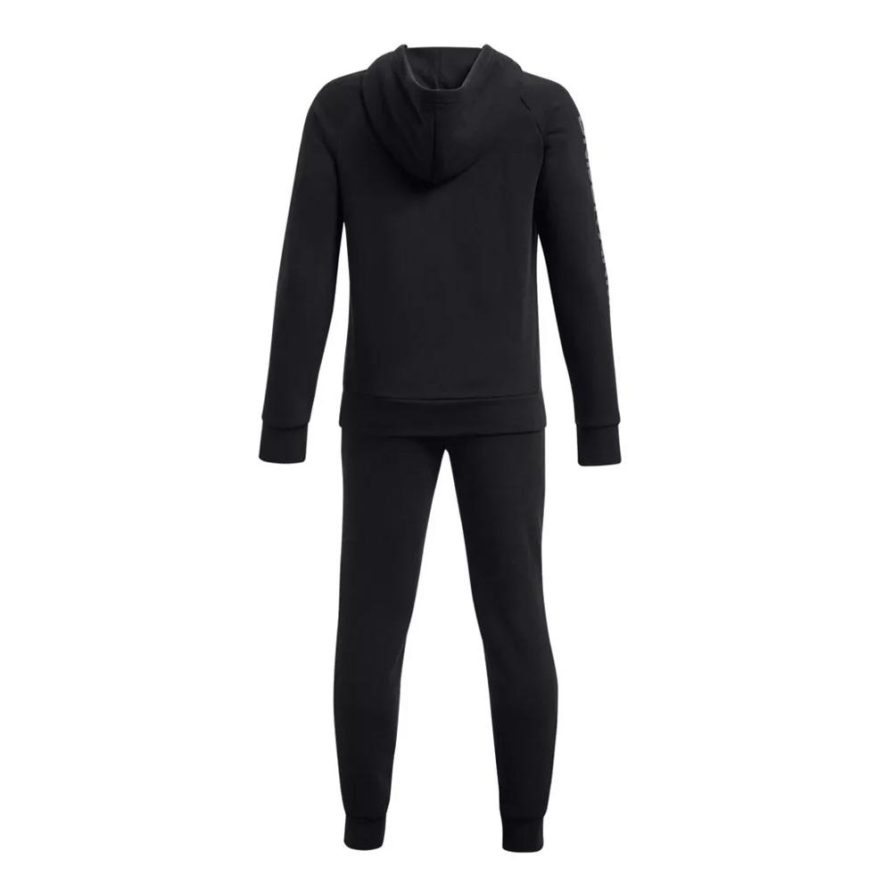 Survêtement Noir/Rouge Garçon Under Armour Fleece Suit vue 2