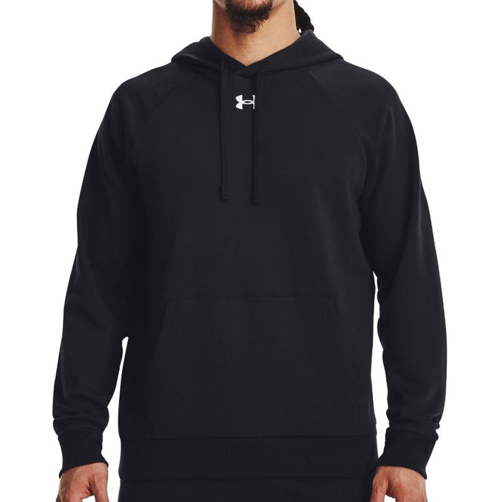 Sweat à capuche Noir Homme Under Armour Rival Fleece 1379757 pas cher