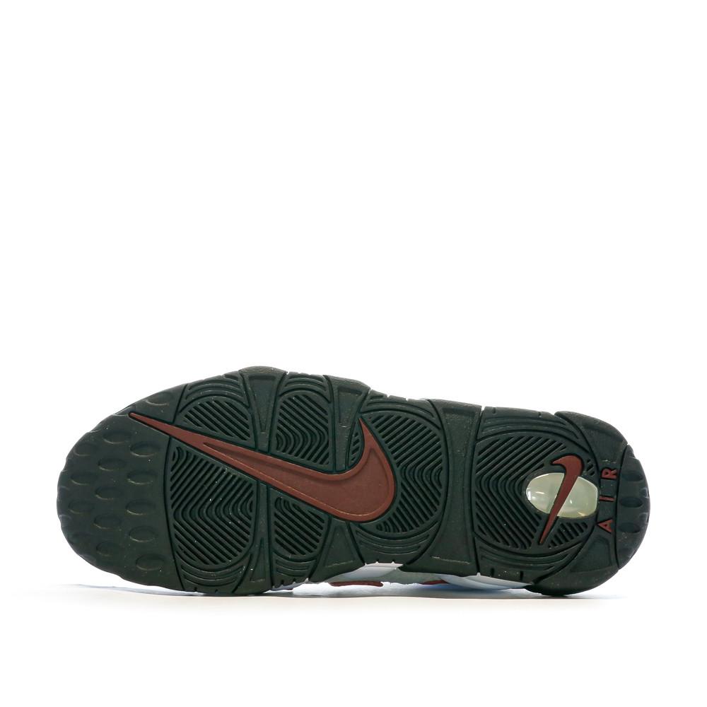 Baskets Écru/Rouge Homme Nike Air More Uptempo 96 vue 5