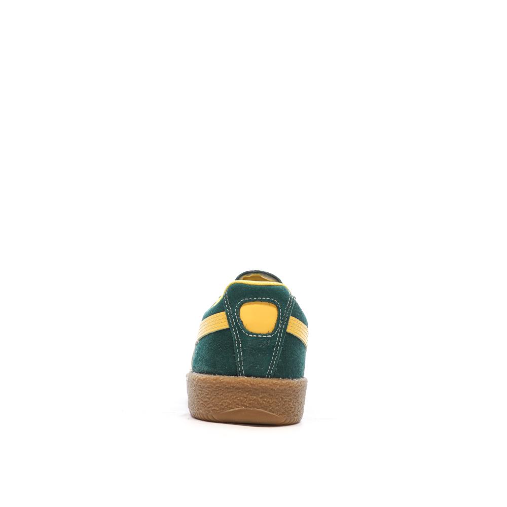 Baskets Vertes/Oranges Homme Puma Delphin vue 3