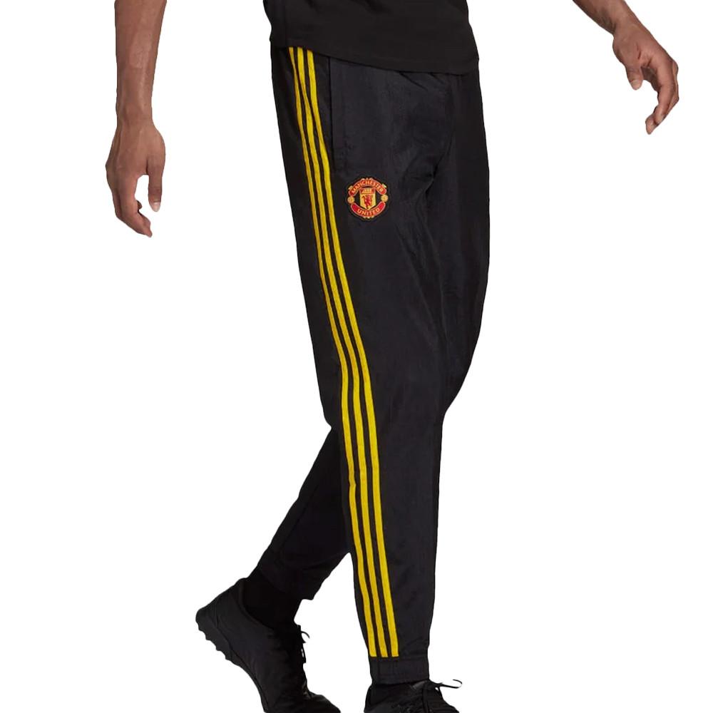Manchester United Jogging noir/jaune Homme Adidas 2021/2022 pas cher