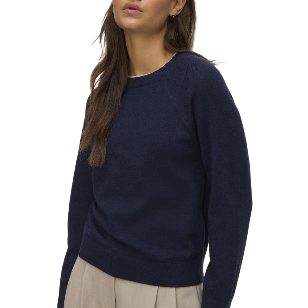 Pull Marine Femme Vero Moda Wonderful pas cher