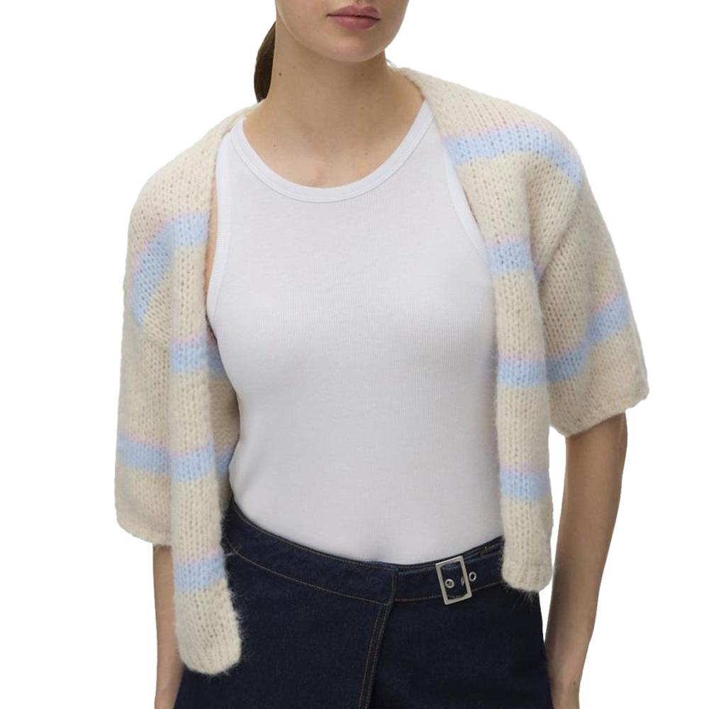 Gilet Jaune/Bleu Femme Vero Moda Maybe pas cher