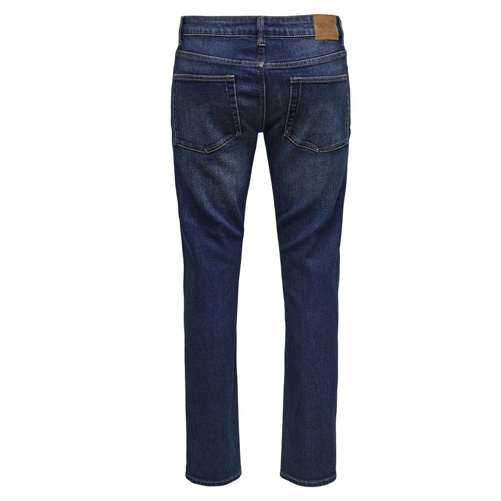 Jean Bleu Foncé Homme Only & Sons Dnm vue 2