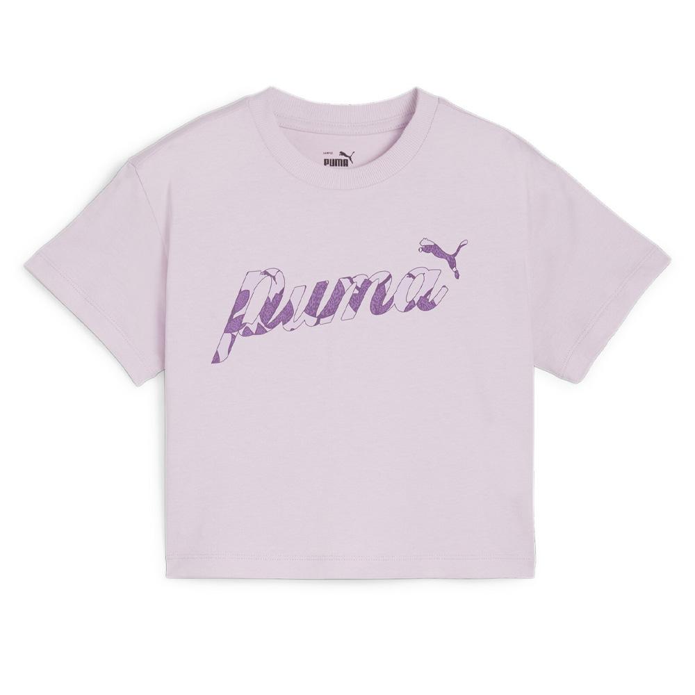 T-Shirt Violet Fille Puma Blossom pas cher